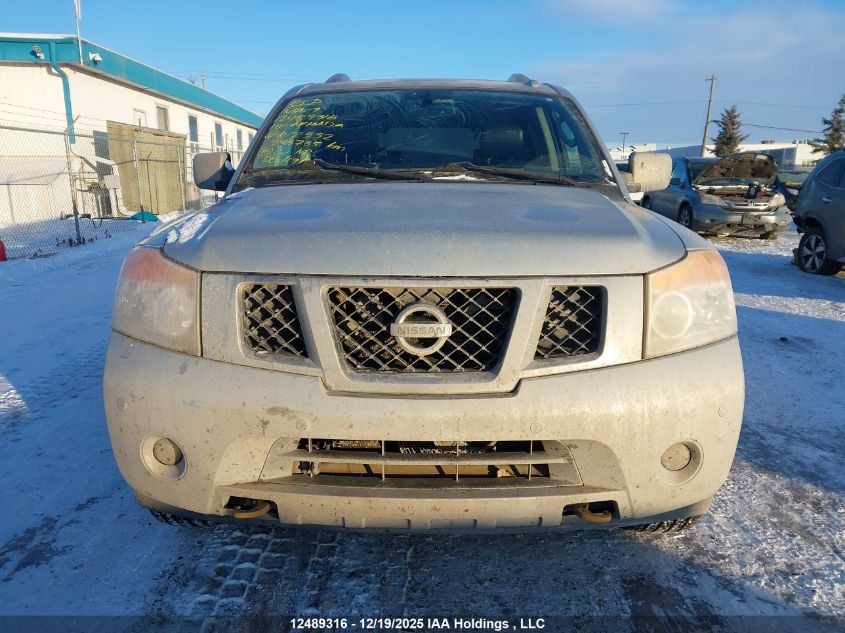2010 Nissan Armada Platinum VIN: 5N1AA0NE7AN612332 Lot: 12489316