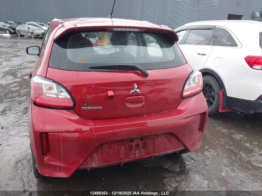 2024 Mitsubishi Mirage Es VIN: ML32AUHJ7RH013551 Lot: 12489353