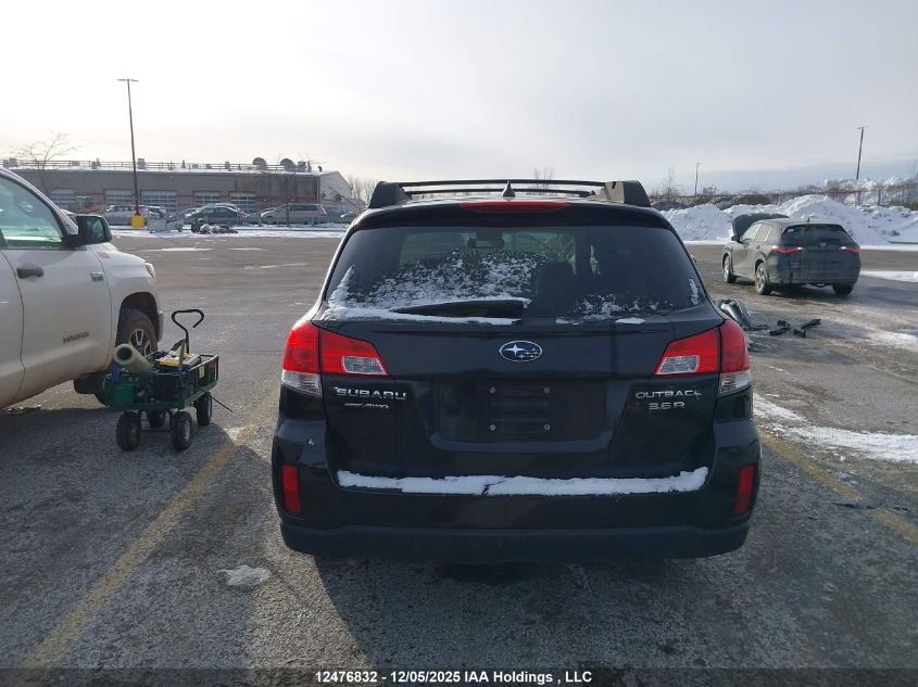 2013 Subaru Outback 3.6R Limited Package VIN: 4S4BRJLC0D2229827 Lot: 12476832X
