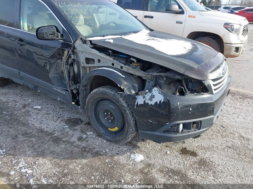 2013 Subaru Outback 3.6R Limited Package VIN: 4S4BRJLC0D2229827 Lot: 12476832X