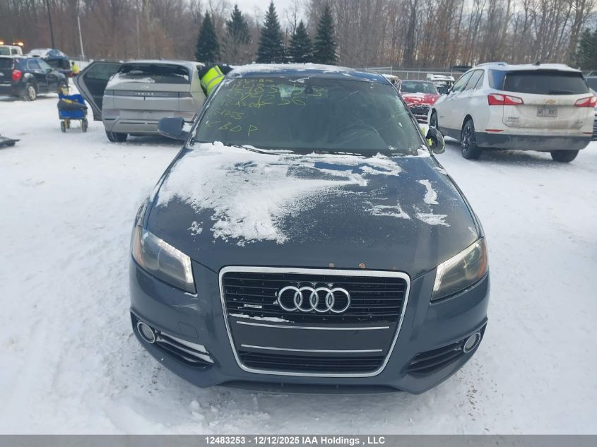 2012 Audi A3 2.0T Progressiv VIN: WAUMFCFM8CA074256 Lot: 12483253X