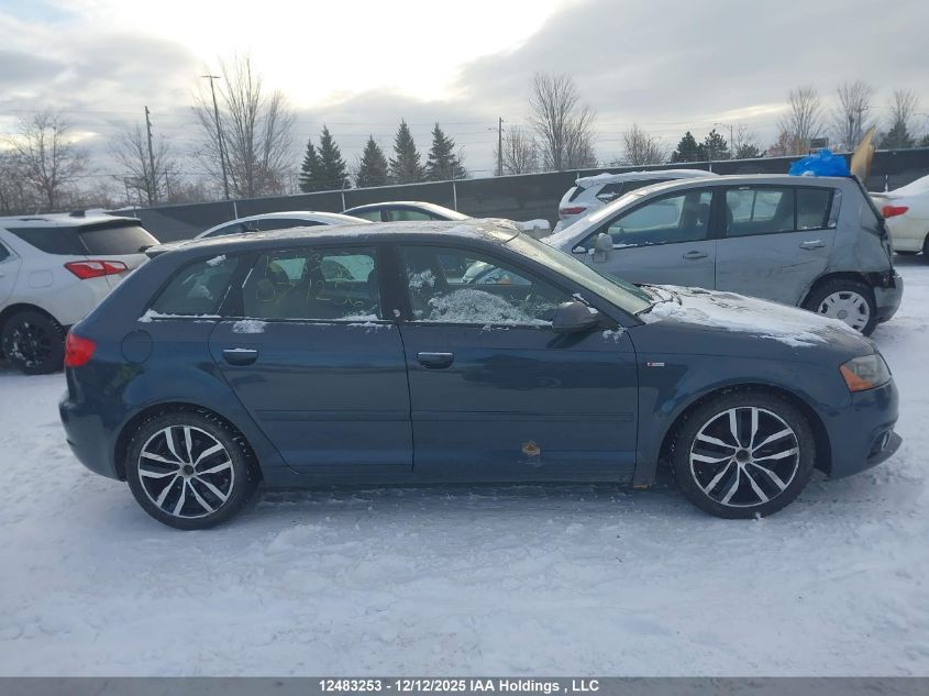 2012 Audi A3 2.0T Progressiv VIN: WAUMFCFM8CA074256 Lot: 12483253X