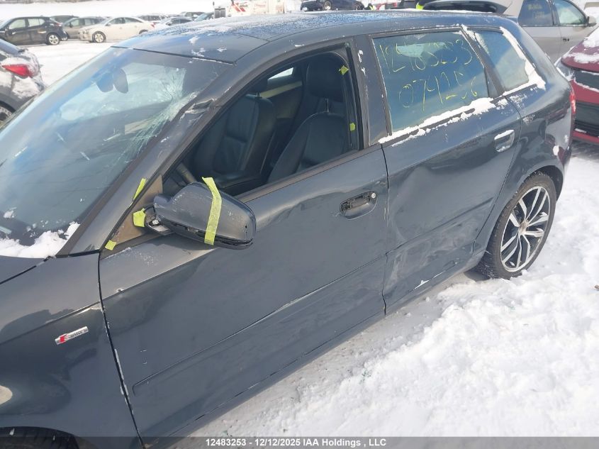 2012 Audi A3 2.0T Progressiv VIN: WAUMFCFM8CA074256 Lot: 12483253X