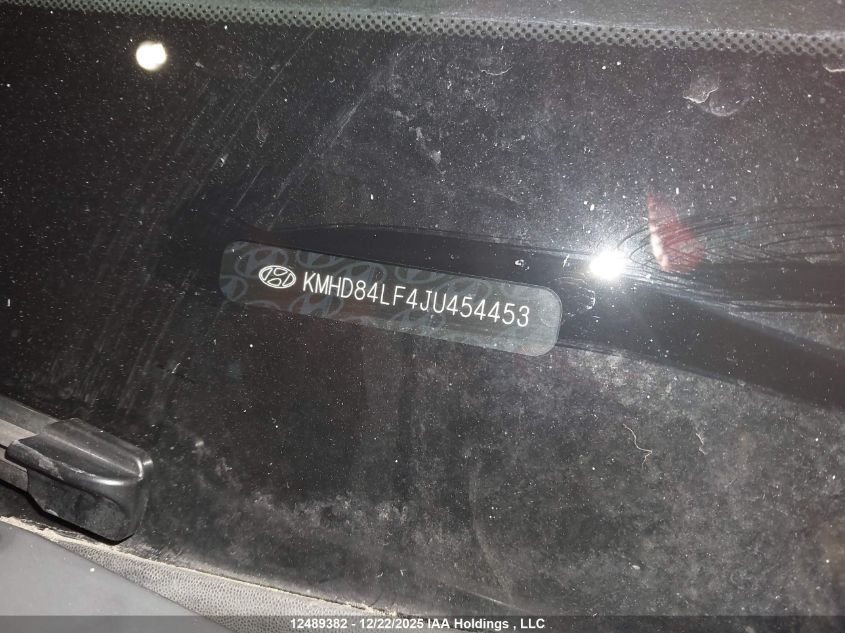 2018 Hyundai Elantra Gl VIN: KMHD84LF4JU454453 Lot: 12489382