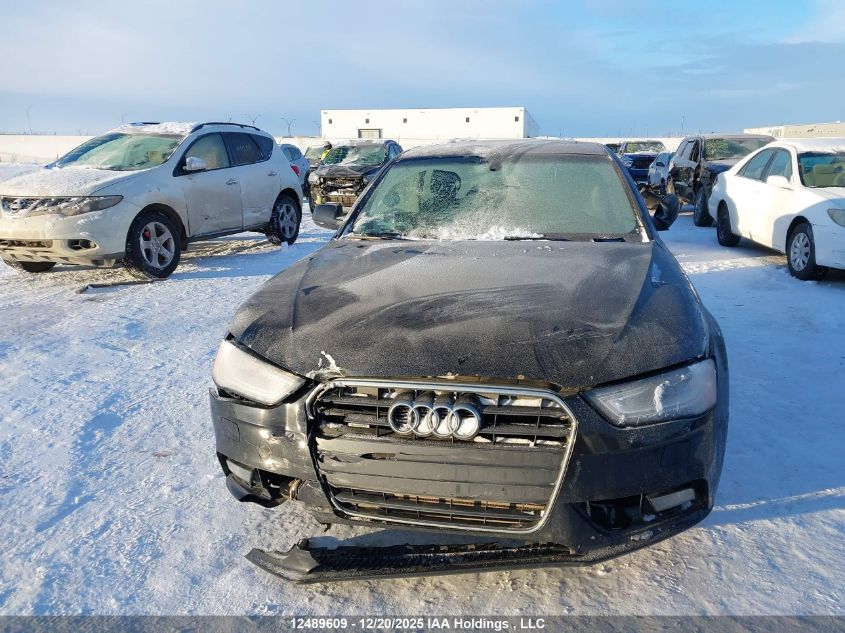 2013 Audi A4 Premium VIN: WAUBFCFL6DN004652 Lot: 12489609