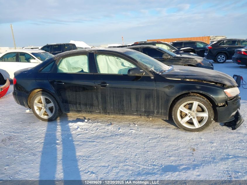 2013 Audi A4 Premium VIN: WAUBFCFL6DN004652 Lot: 12489609