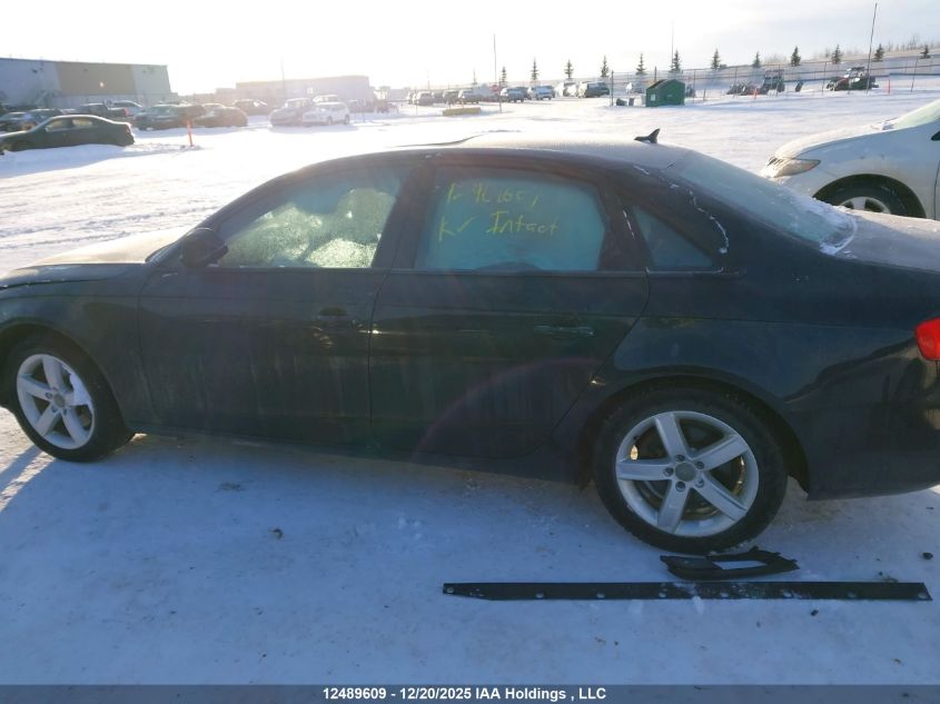 2013 Audi A4 Premium VIN: WAUBFCFL6DN004652 Lot: 12489609