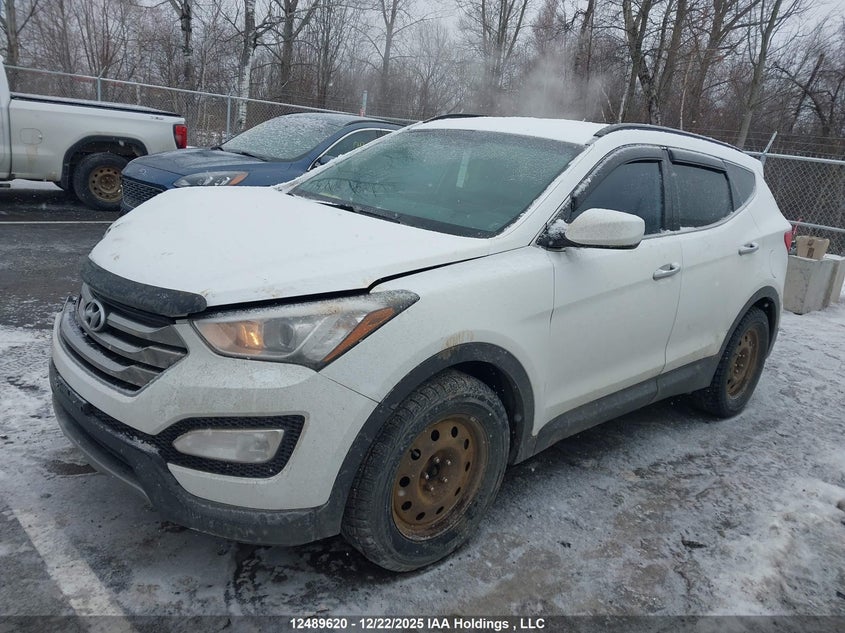 2016 Hyundai Santa Fe VIN: 5XYZUDLB6GG374679 Lot: 12489620