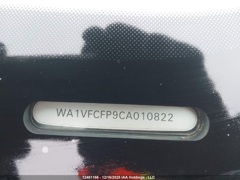 2012 Audi Q5 2.0T Premium Plus VIN: WA1VFCFP9CA010822 Lot: 12481166X