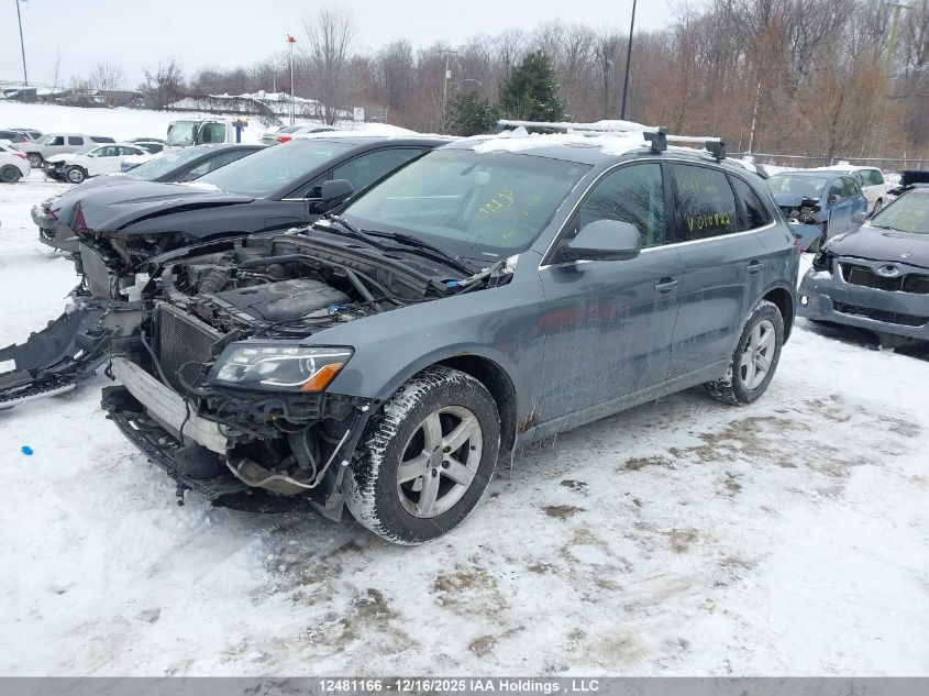 2012 Audi Q5 2.0T Premium Plus VIN: WA1VFCFP9CA010822 Lot: 12481166X