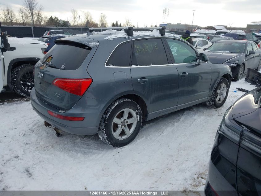 2012 Audi Q5 2.0T Premium Plus VIN: WA1VFCFP9CA010822 Lot: 12481166X