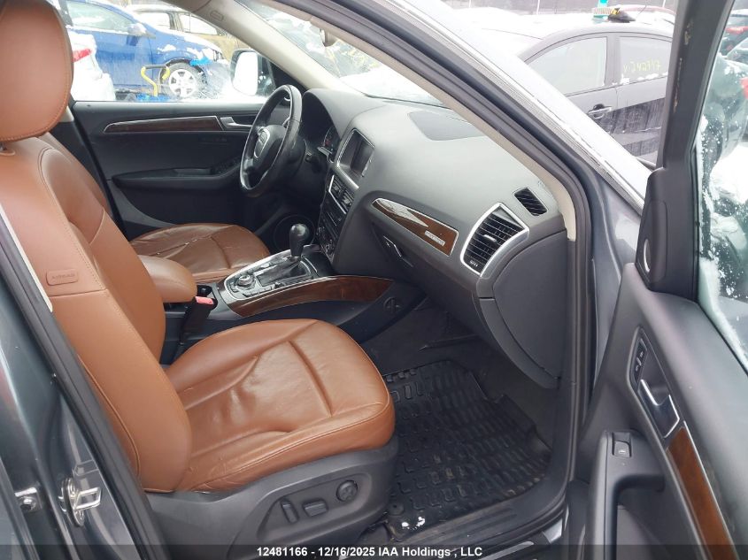 2012 Audi Q5 2.0T Premium Plus VIN: WA1VFCFP9CA010822 Lot: 12481166X