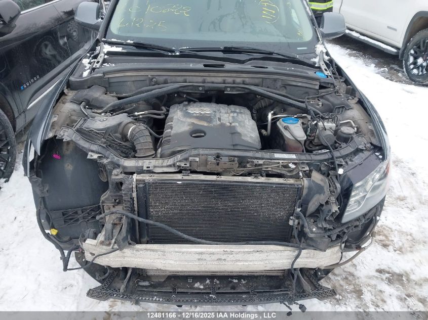 2012 Audi Q5 2.0T Premium Plus VIN: WA1VFCFP9CA010822 Lot: 12481166X