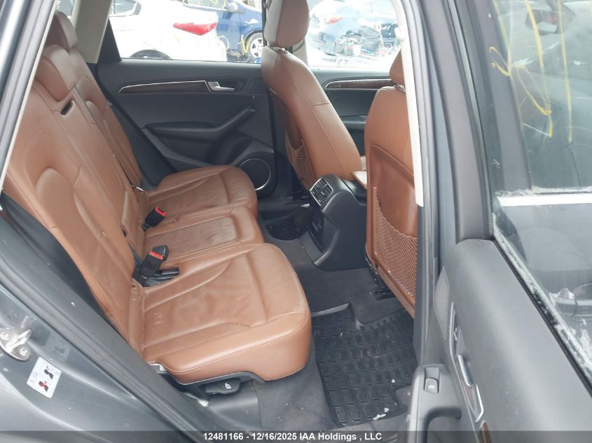 2012 Audi Q5 2.0T Premium Plus VIN: WA1VFCFP9CA010822 Lot: 12481166X