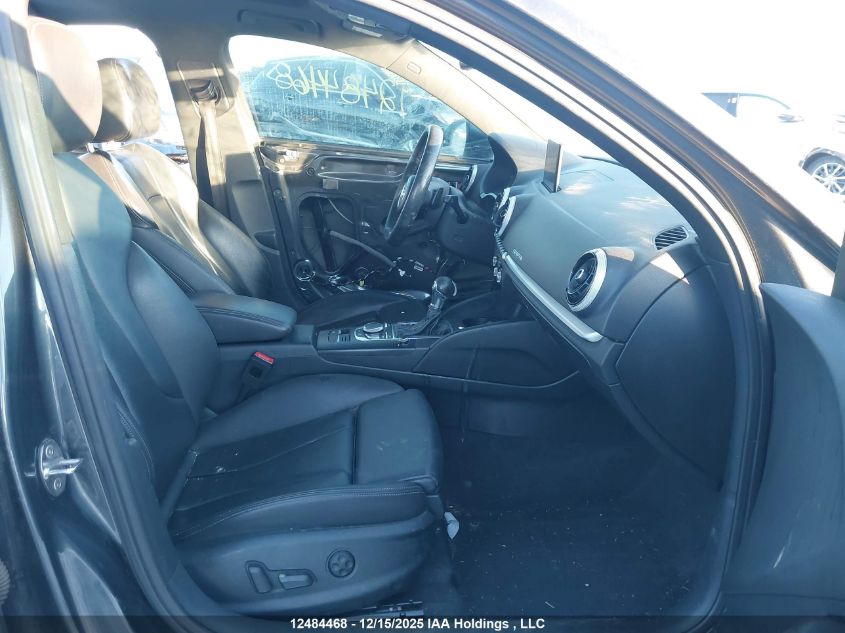 2017 Audi S3 2.0T Progressiv VIN: WAUB1GFF1H1039032 Lot: 12484468X