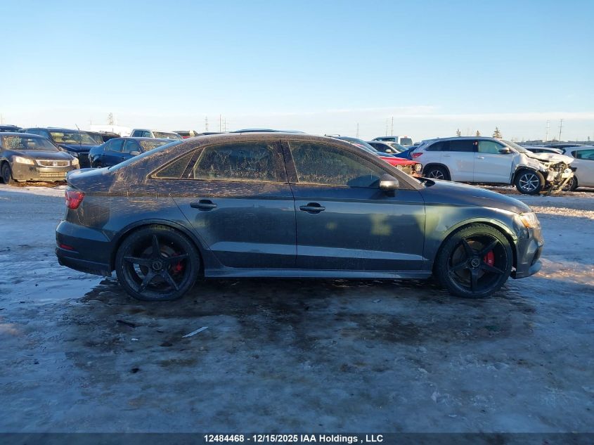 2017 Audi S3 2.0T Progressiv VIN: WAUB1GFF1H1039032 Lot: 12484468X
