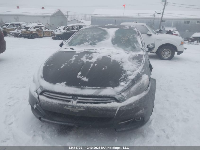 2014 Dodge Dart Sxt VIN: 1C3CDFBB8ED926007 Lot: 12481779X