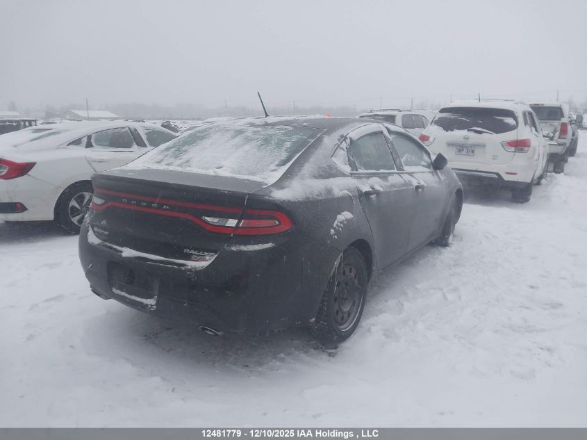 2014 Dodge Dart Sxt VIN: 1C3CDFBB8ED926007 Lot: 12481779X