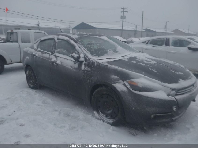 2014 Dodge Dart Sxt VIN: 1C3CDFBB8ED926007 Lot: 12481779X