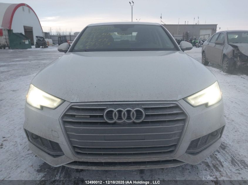 2019 Audi A4 Allroad 45 Technik VIN: WAUCNAF48KA010039 Lot: 12490012