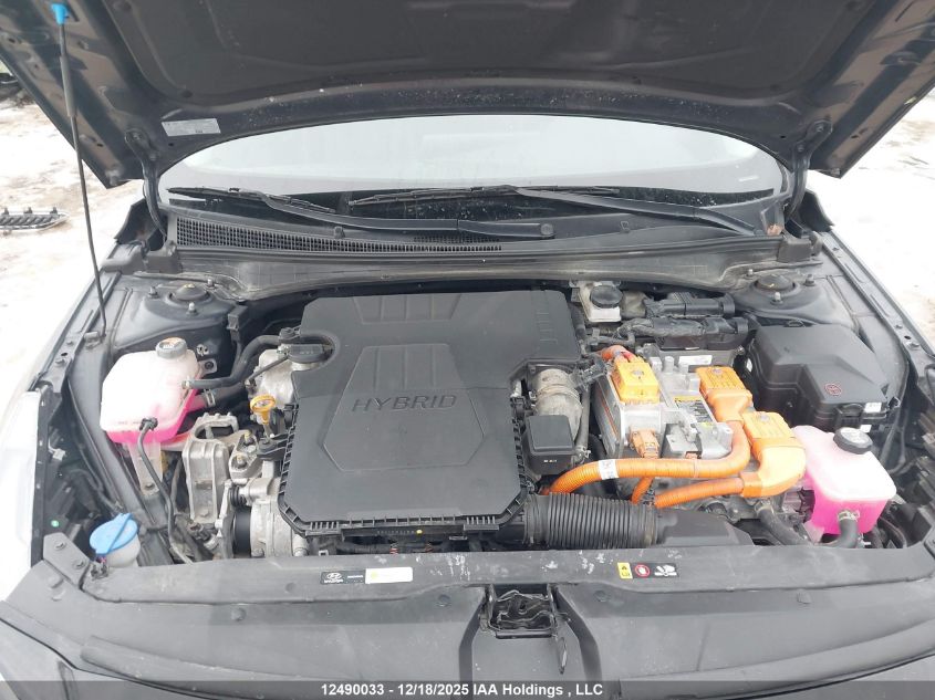 2023 Hyundai Elantra Hybrid Luxury VIN: KMHLN4AJ3PU043775 Lot: 12490033