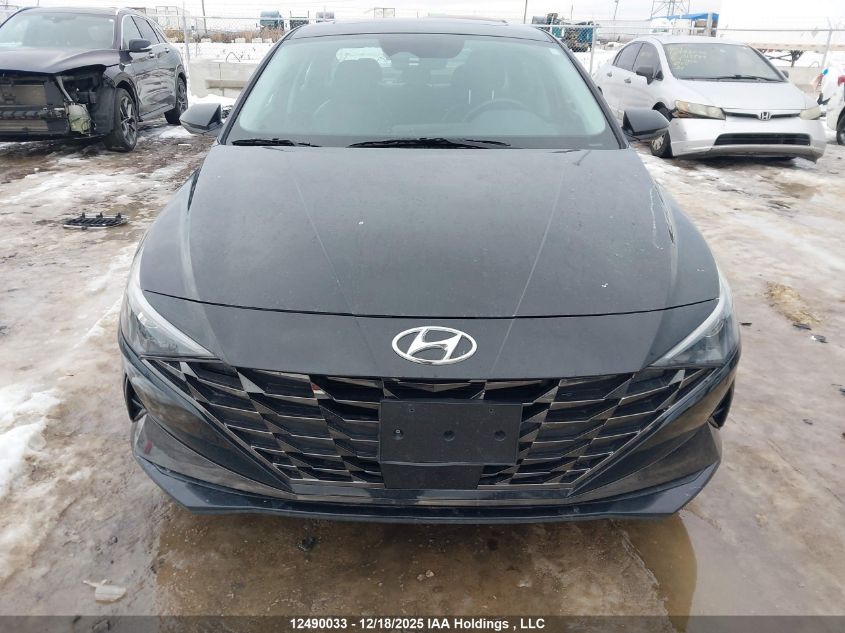 2023 Hyundai Elantra Hybrid Luxury VIN: KMHLN4AJ3PU043775 Lot: 12490033