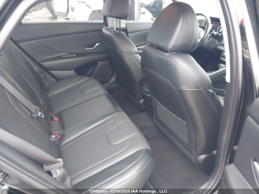 2023 Hyundai Elantra Hybrid Luxury VIN: KMHLN4AJ3PU043775 Lot: 12490033