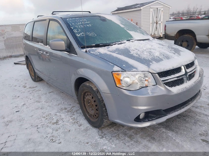 2C4RDGBG0KR728795 2019 Dodge Grand Caravan Cvp/Sxt auction photo 1