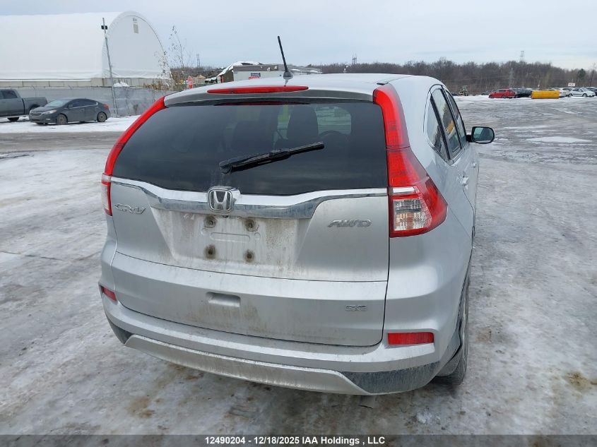 2016 Honda Cr-V Se VIN: 2HKRM4H41GH130442 Lot: 12490204