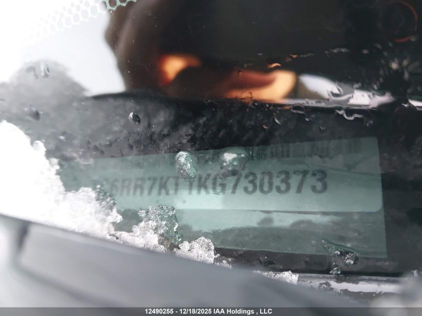 2019 Ram 1500 Classic St VIN: 3C6RR7KT1KG730373 Lot: 12490255