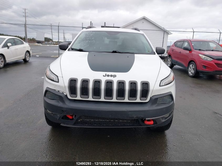 2016 Jeep Cherokee Trailhawk VIN: 1C4PJMBS3GW365989 Lot: 12490293
