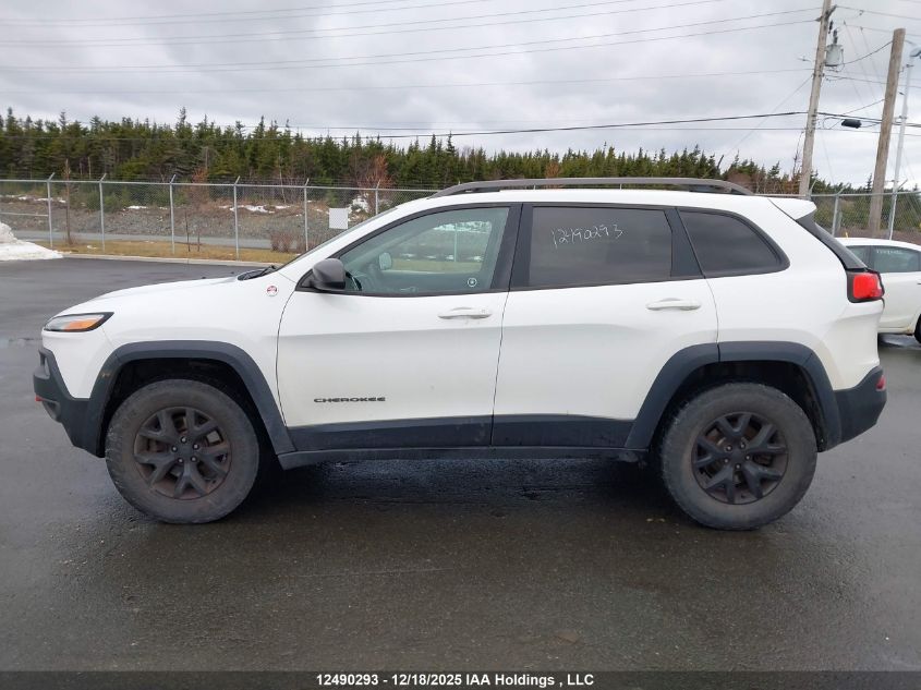 2016 Jeep Cherokee Trailhawk VIN: 1C4PJMBS3GW365989 Lot: 12490293