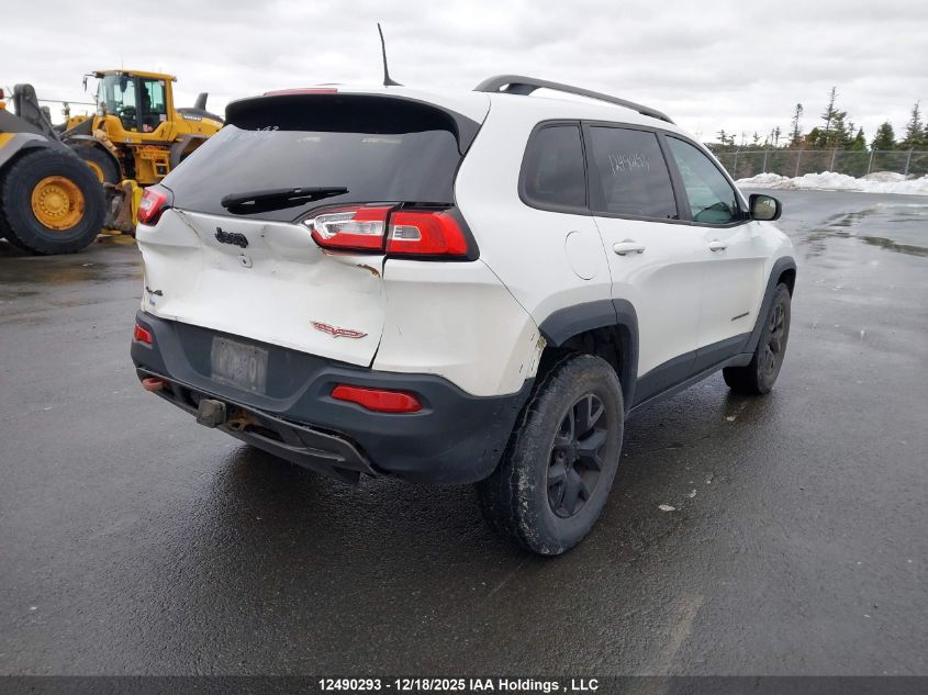 2016 Jeep Cherokee Trailhawk VIN: 1C4PJMBS3GW365989 Lot: 12490293