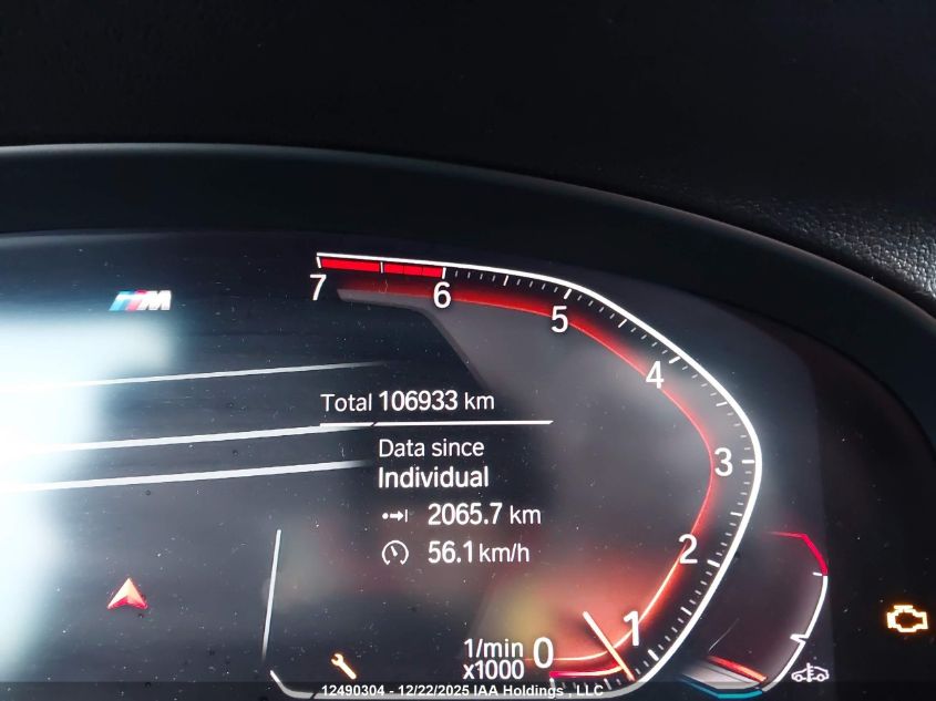 2020 BMW X3 xDrive30I VIN: 5UXTY5C05L9C51807 Lot: 12490304