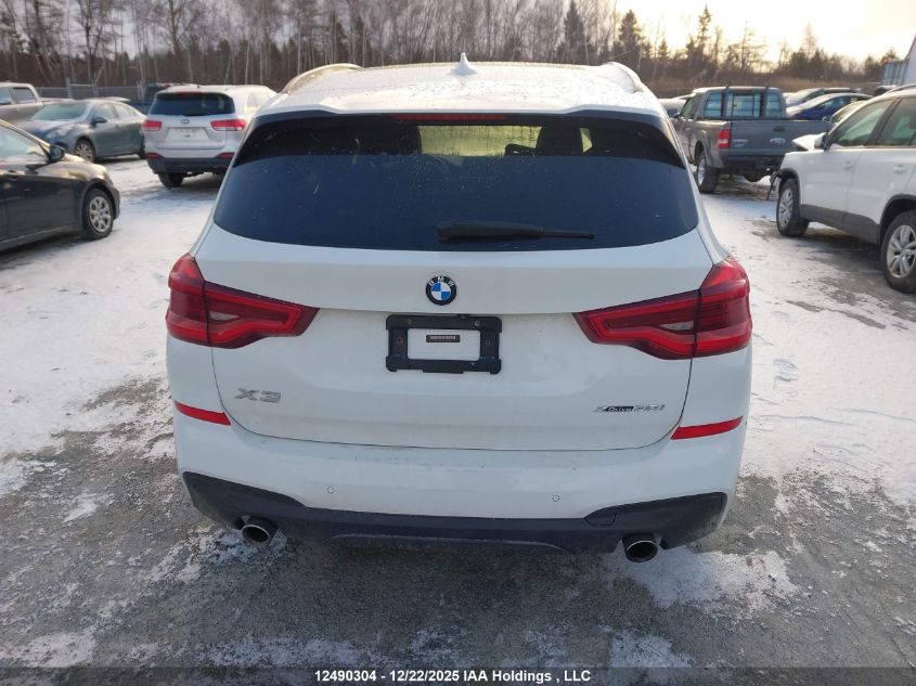 2020 BMW X3 xDrive30I VIN: 5UXTY5C05L9C51807 Lot: 12490304