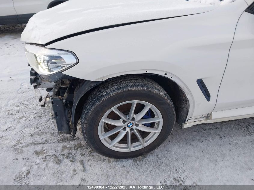 2020 BMW X3 xDrive30I VIN: 5UXTY5C05L9C51807 Lot: 12490304