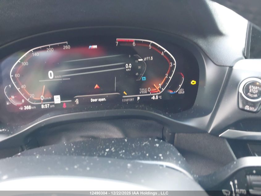 2020 BMW X3 xDrive30I VIN: 5UXTY5C05L9C51807 Lot: 12490304