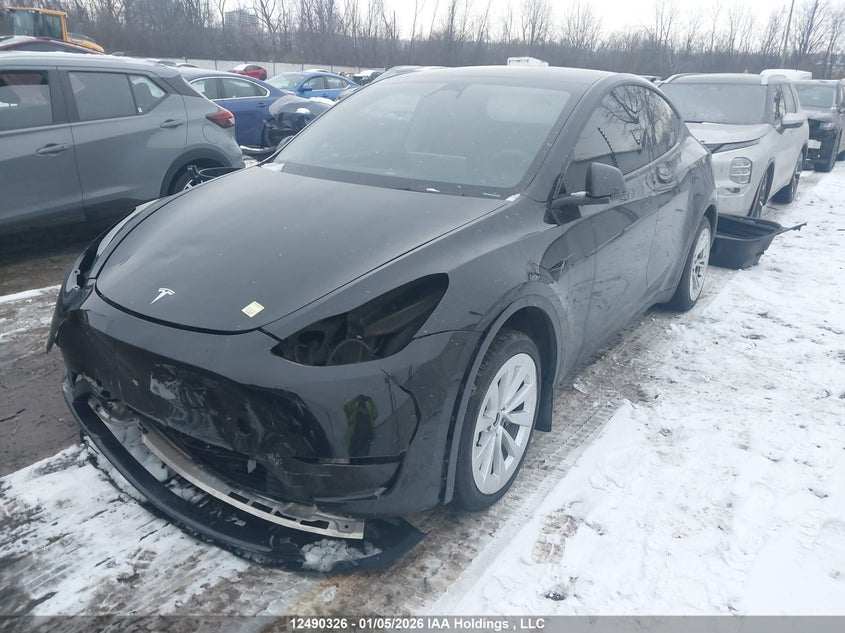 2023 Tesla Model y Rwd black Lot 111012490326 Vin LRWYGDFD3PC163103