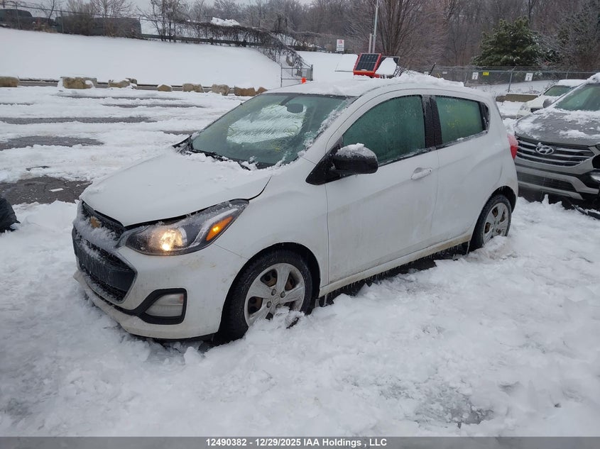 Vin: kl8ca6sa1kc783763, lot: 2877383, chevrolet spark 20192