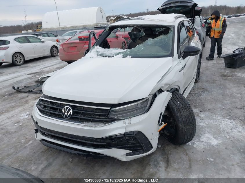 2024 Volkswagen Tiguan VIN: 3VV8B7AX7RM009808 Lot: 12490383
