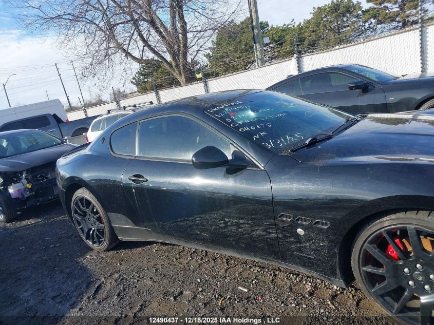 2008 Maserati Granturismo VIN: ZAMGH45F780040675 Lot: 12490437