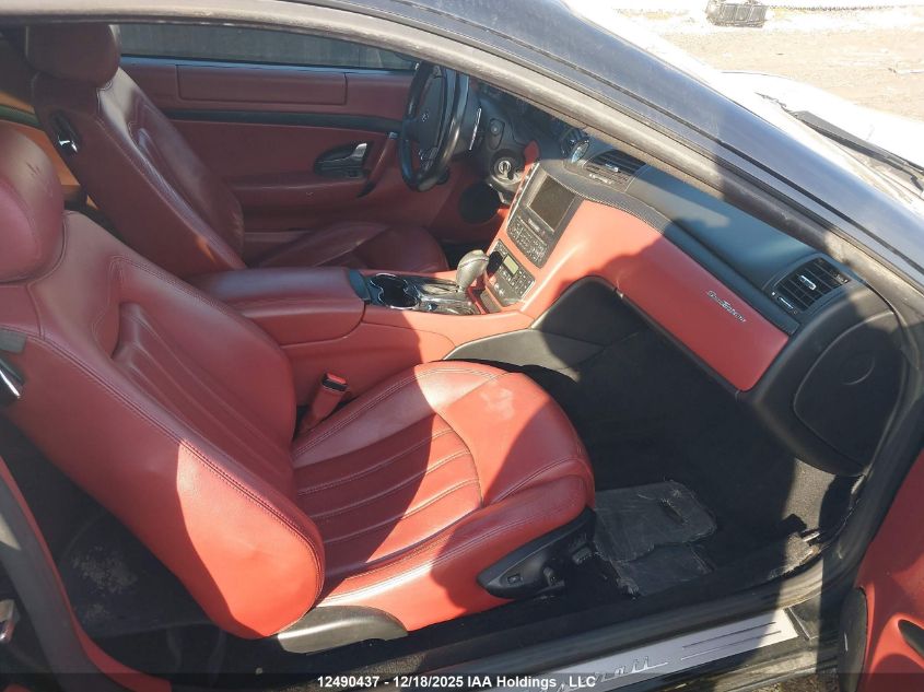 2008 Maserati Granturismo VIN: ZAMGH45F780040675 Lot: 12490437