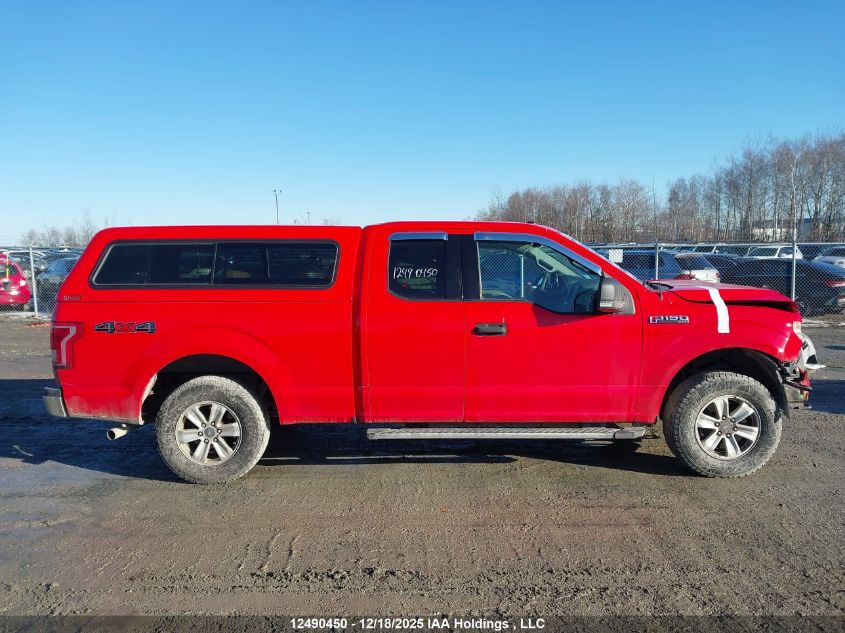 2015 Ford F150 Super Cab VIN: 1FTFX1EF3FFA17485 Lot: 12490450