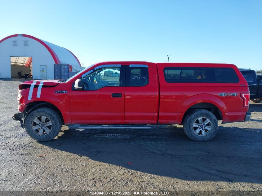2015 Ford F150 Super Cab VIN: 1FTFX1EF3FFA17485 Lot: 12490450