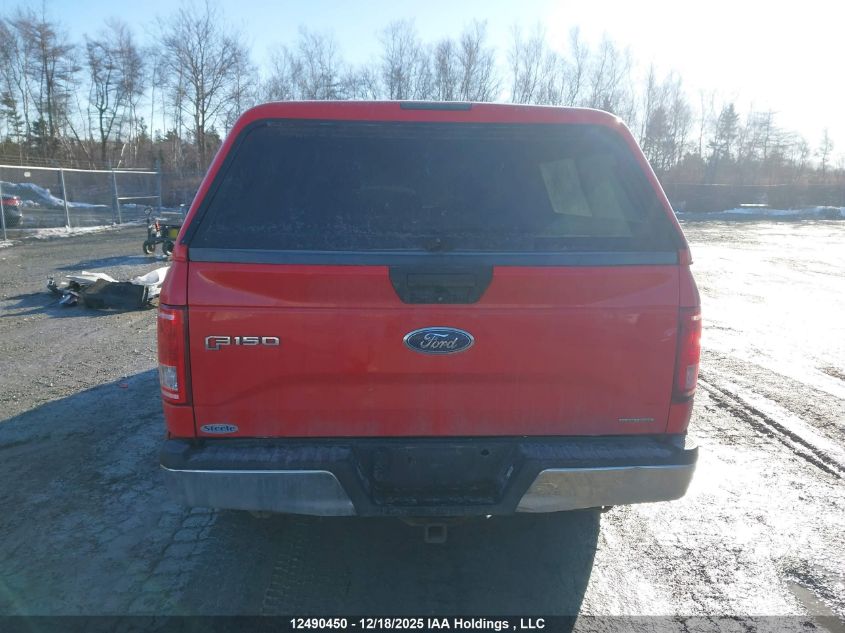 2015 Ford F150 Super Cab VIN: 1FTFX1EF3FFA17485 Lot: 12490450