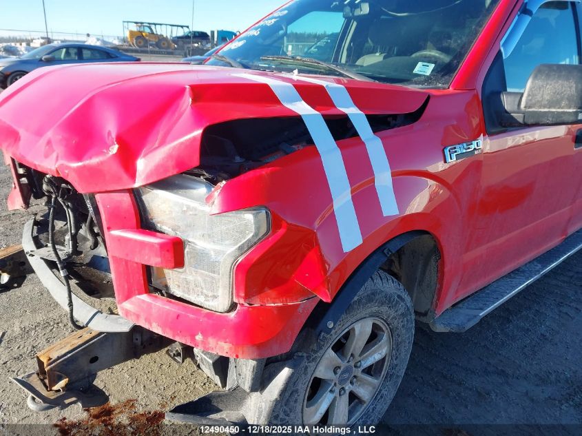 2015 Ford F150 Super Cab VIN: 1FTFX1EF3FFA17485 Lot: 12490450