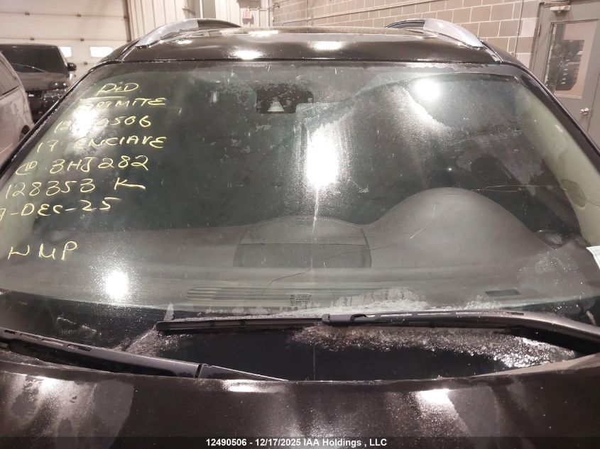 2017 Buick Enclave VIN: 5GAKVCKD3HJ282413 Lot: 12490506