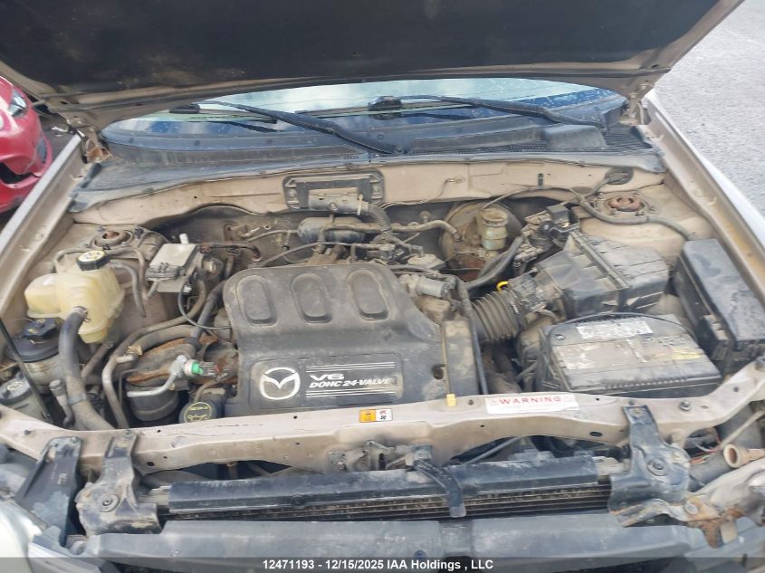 2001 Mazda Tribute Es V6/Lx V6 VIN: 4F2CU08111KM54780 Lot: 12471193X