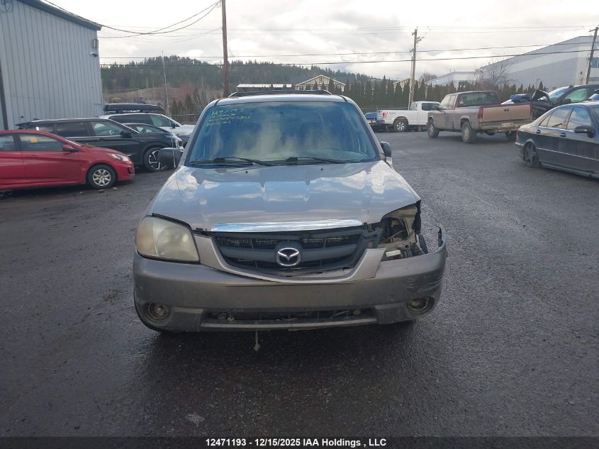 2001 Mazda Tribute Es V6/Lx V6 VIN: 4F2CU08111KM54780 Lot: 12471193X