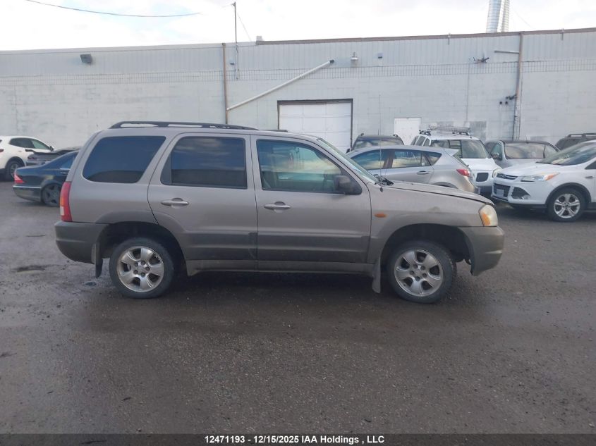 2001 Mazda Tribute Es V6/Lx V6 VIN: 4F2CU08111KM54780 Lot: 12471193X